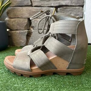 Sorel Joanie II Lace Up Wedge Women’s Sandals